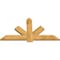 Ekena Millwork Kennewick Rough Sawn Timber Gable Bracket, Western Red Cedar, 60"W x 32"H x 2"D x 6"F, 13/12 Pitch GBW060X32X0206KEN00RWR - alternate 4